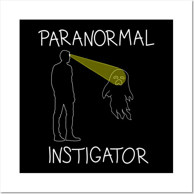 Paranormal Instigator Wall Art by TDANIELSART 